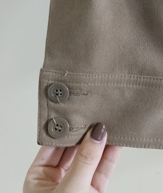Chaqueta Fina Beige