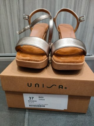 Sandalias Cuña Unisa Talla 37