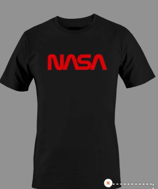 Camiseta NASA retro vintage años 90