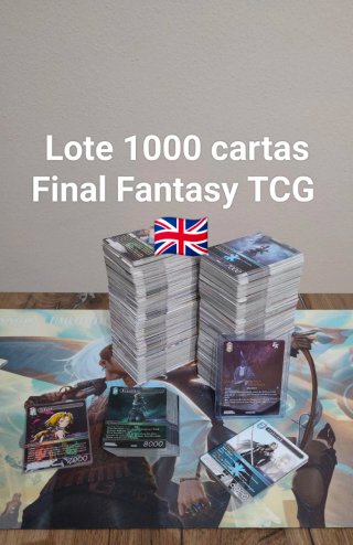 Lote 1000 Cartas Final Fantasy TCG