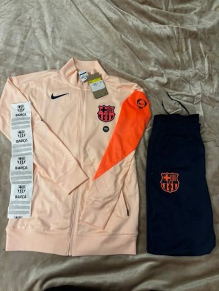 Chándal FC Barcelona Nike Rosa y Azul