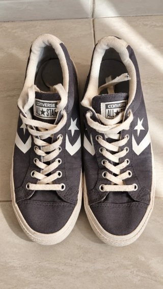 Converse All Star gris oscuro
