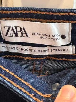 Pantalón vaquero largo azul
