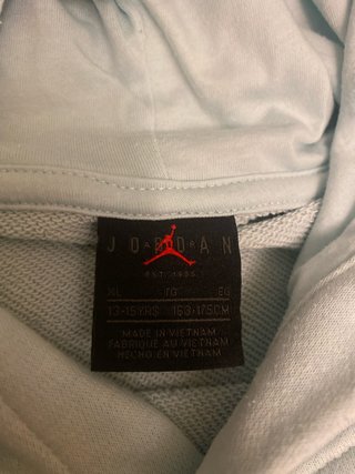 Sudadera Jordan Azul con Capucha