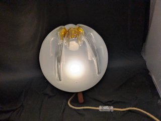 Tulipa Cristal Murano Vintage 28cm