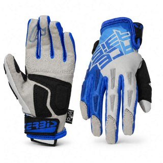 Guantes T-S Acerbis Mx X-K Kid Blue/Grey