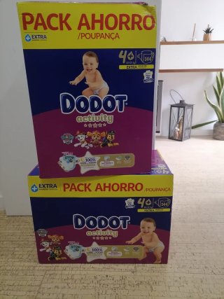 Fraldas Dodot Activity Pack Ahorro 4+