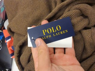 Sudadera Ralph Lauren Marrón con Capucha