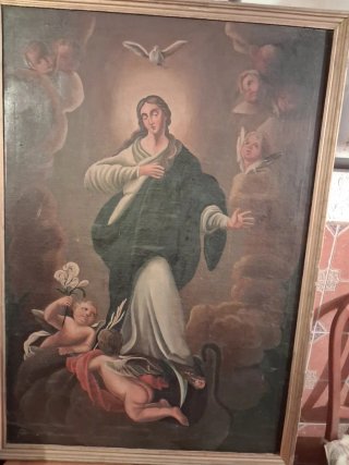 Cuadro antiguo religioso