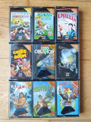 Colección juegos MASTERTRONIC para AMSTRAD CPC