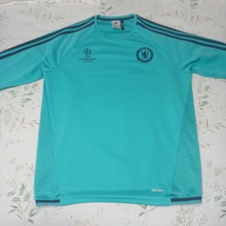 Sudadera Chelsea FC Adidas Turquesa Talla L
