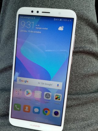 Huawei Y6 2018 Bianco