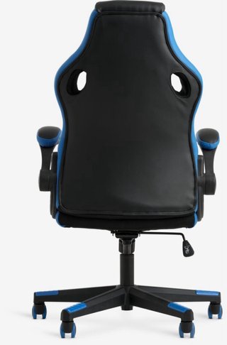 Silla Gaming Juvenil Azul y Negra