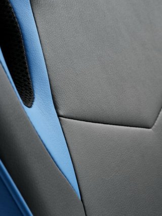 Silla Gaming Juvenil Azul y Negra