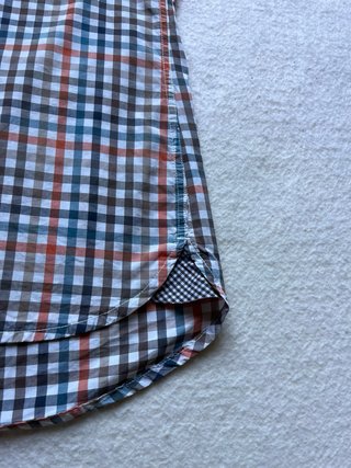 Camisa Tommy Hilfiger Custom Fit Cuadros Talla XL