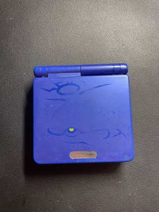 Nintendo GameBoy Advance SP Kyogre Edition
