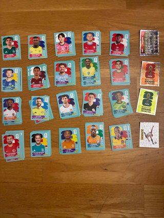Lote cromos Mundial 2026 Panini