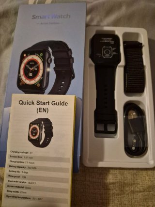 Reloj Inteligente Smart Watch Negro