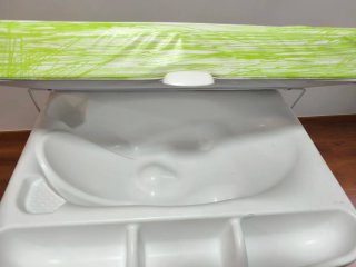 Cambiador con Bañera para Bebé Cam