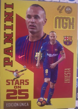 Cromo Megacracks Iniesta 26/27