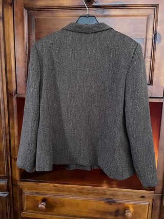 Chaqueta Marrón Vintage Talla Grande