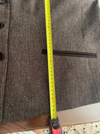Chaqueta Marrón Vintage Talla Grande