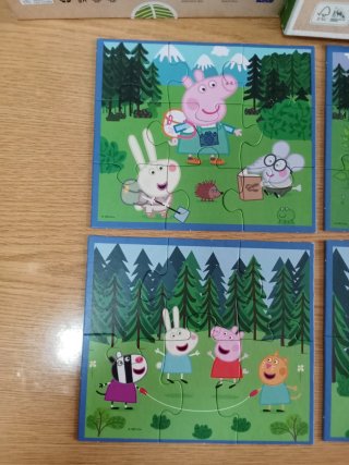 Conjunto de Jogos Trefl: Peppa Pig e Patrulha Pata