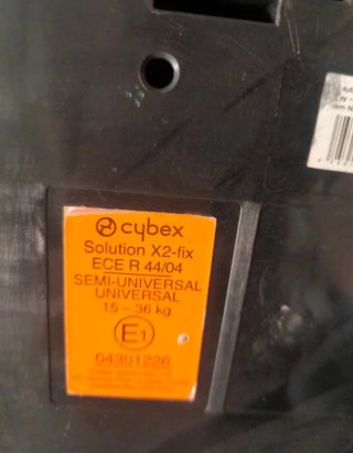 Silla de coche Cybex para niños