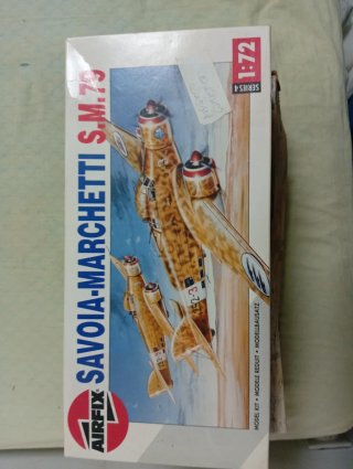 Maqueta Airfix Savoia-Marchetti S.M.79 1:72