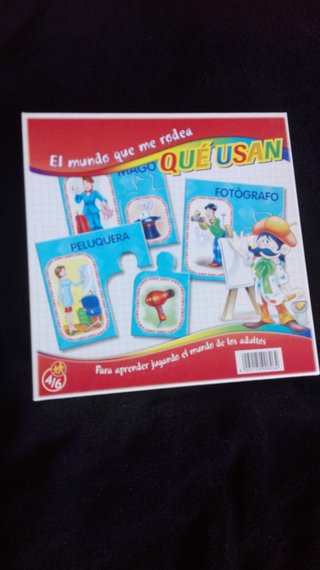 Puzzle Clementoni profesiones 3+ años