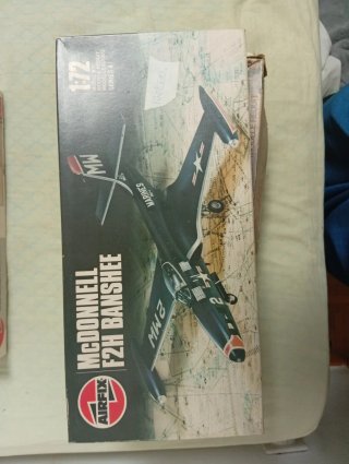 Maqueta Airfix McDonnell F2H Banshee 1:72