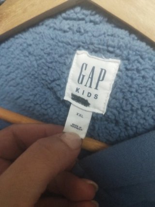 Sudadera Infantil GAP Azul con Cremallera