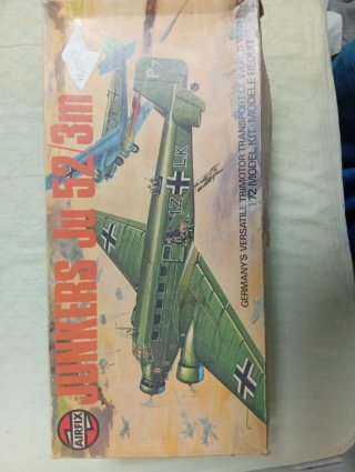 Maqueta Airfix Junkers Ju 52/3m 1/72