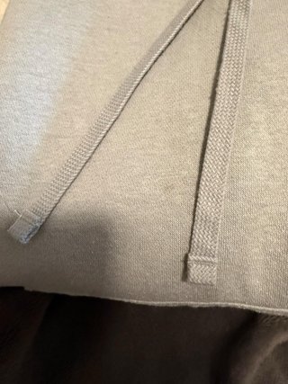 Sudadera con capucha Nike gris/azul