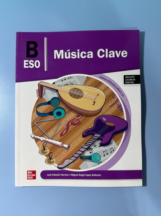 Libro Música Clave B ESO