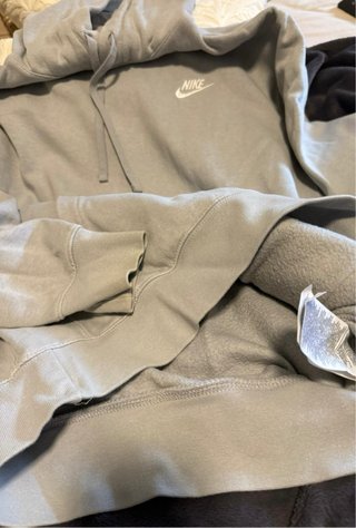 Sudadera Gris Pull&Bear Talla M
