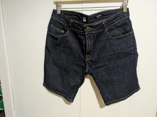 Volcom chica  Vaqueros Cortos Azules Talla M