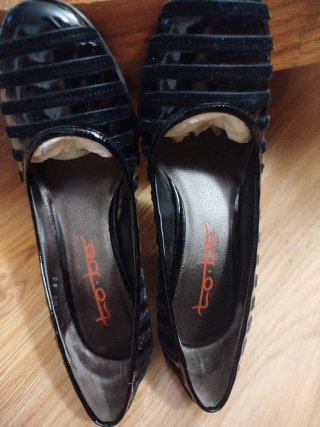 Zapatos de tacón negros mujer/chica