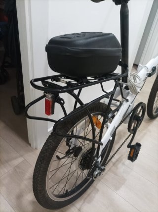 Bicicleta plegable con marchas, 20 pulgadas