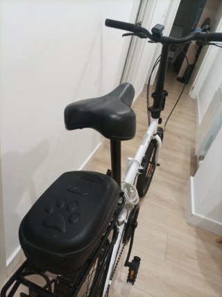 Bicicleta plegable con marchas, 20 pulgadas