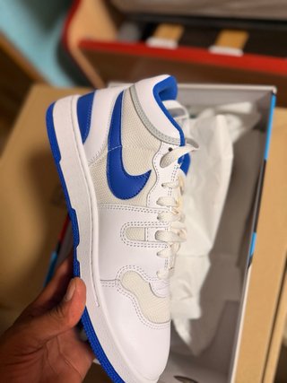 Nike Zapatillas Blancas y Azules