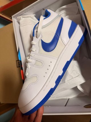 Nike Zapatillas Blancas y Azules