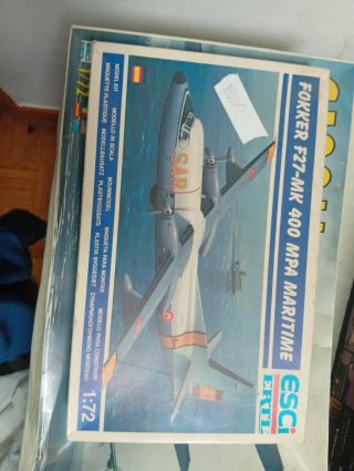 Maqueta Avión Fokker F27-MK 400 MPA Maritime ESCI