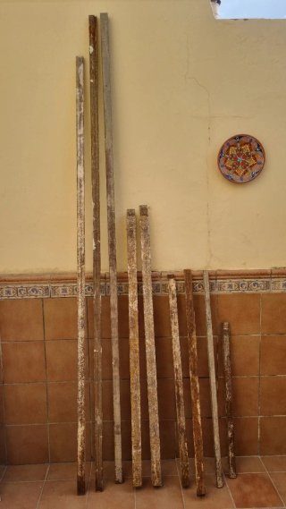 Reglas de Albañilería de hierro y aluminio