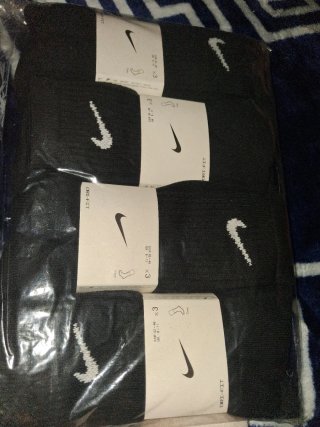 Pack de 12 Calcetines Nike Negros