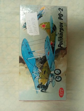 Maqueta Polikarpov PO-2 1/72