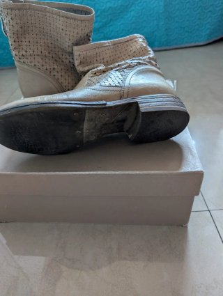Botines de Piel Fosco Talla 38