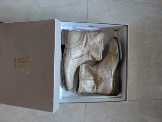 Botines de Piel Fosco Talla 38