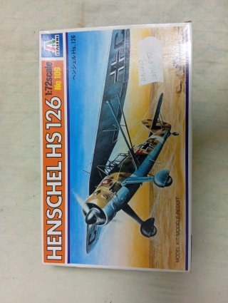 Maqueta Henschel Hs 126 Italeri 1:72