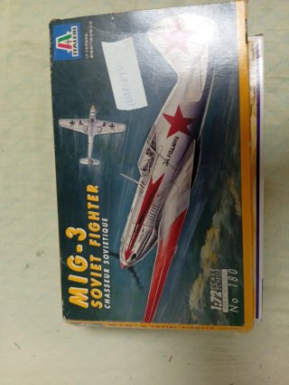 Maqueta Italeri MiG-3 Soviet Fighter 1:72